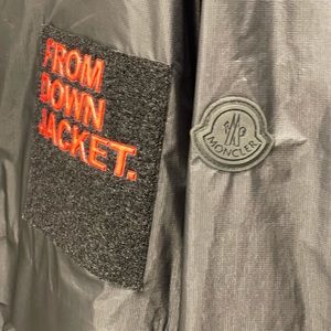 Moncler Mens Delaporte Jacket Black Size 3